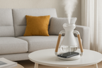 Humidificador Difusor de Aromas y Cargador Inalámbrico Aura Dock
