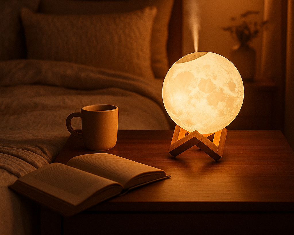 Humidificador Luna 3D