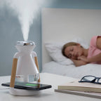 Humidificador Difusor de Aromas y Cargador Inalámbrico Aura Dock
