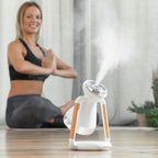 Humidificador Difusor de Aromas y Cargador Inalámbrico Aura Dock