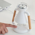 Humidificador Difusor de Aromas y Cargador Inalámbrico Aura Dock