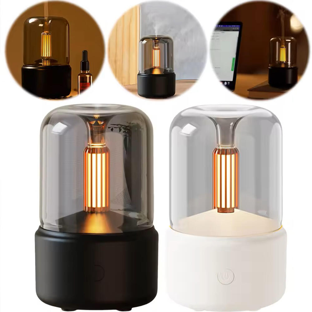 Aromaterapia Humidificador Con Luz Ambiental Aura Mist